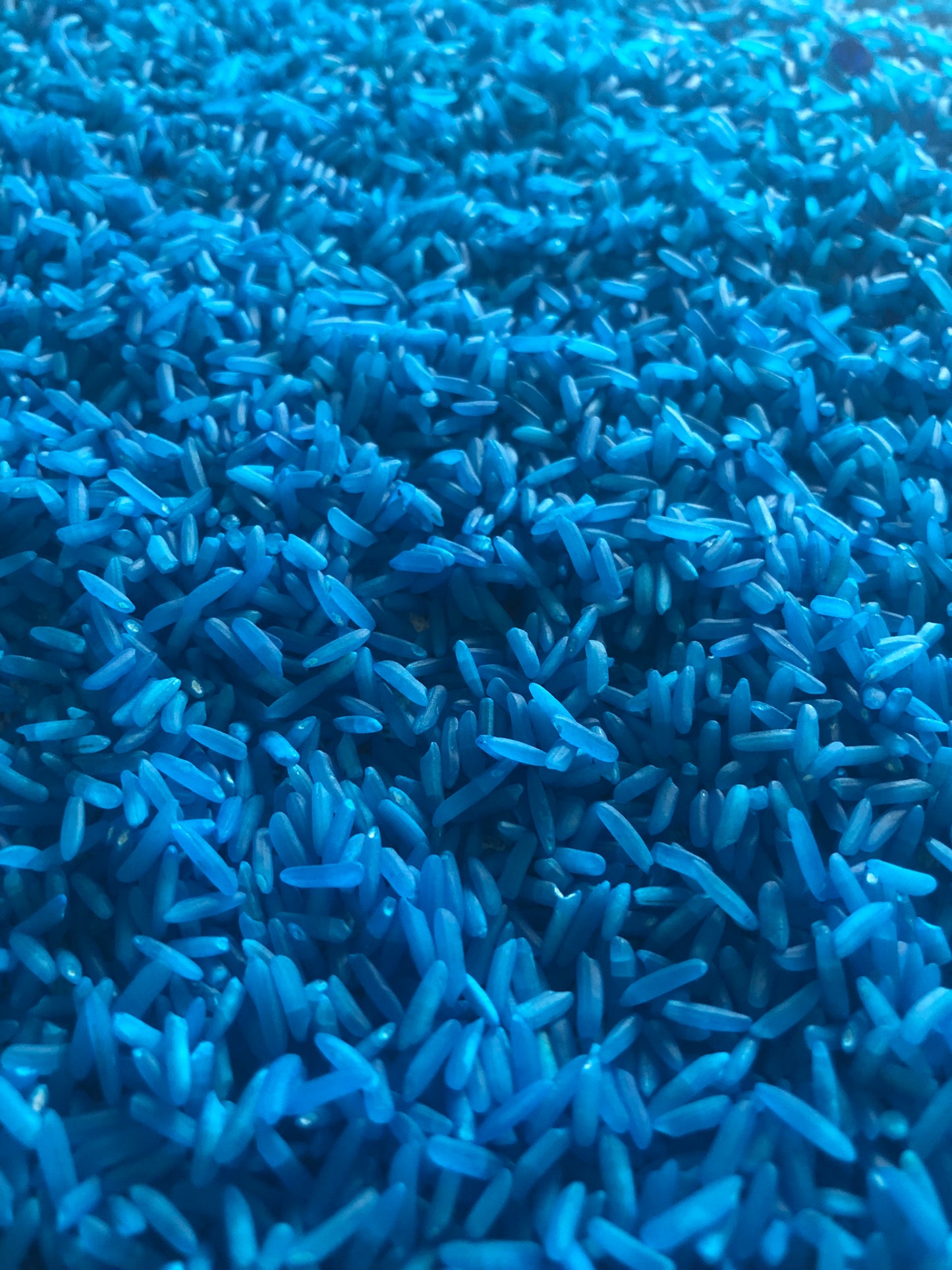 Ocean Blue Sensory Rice