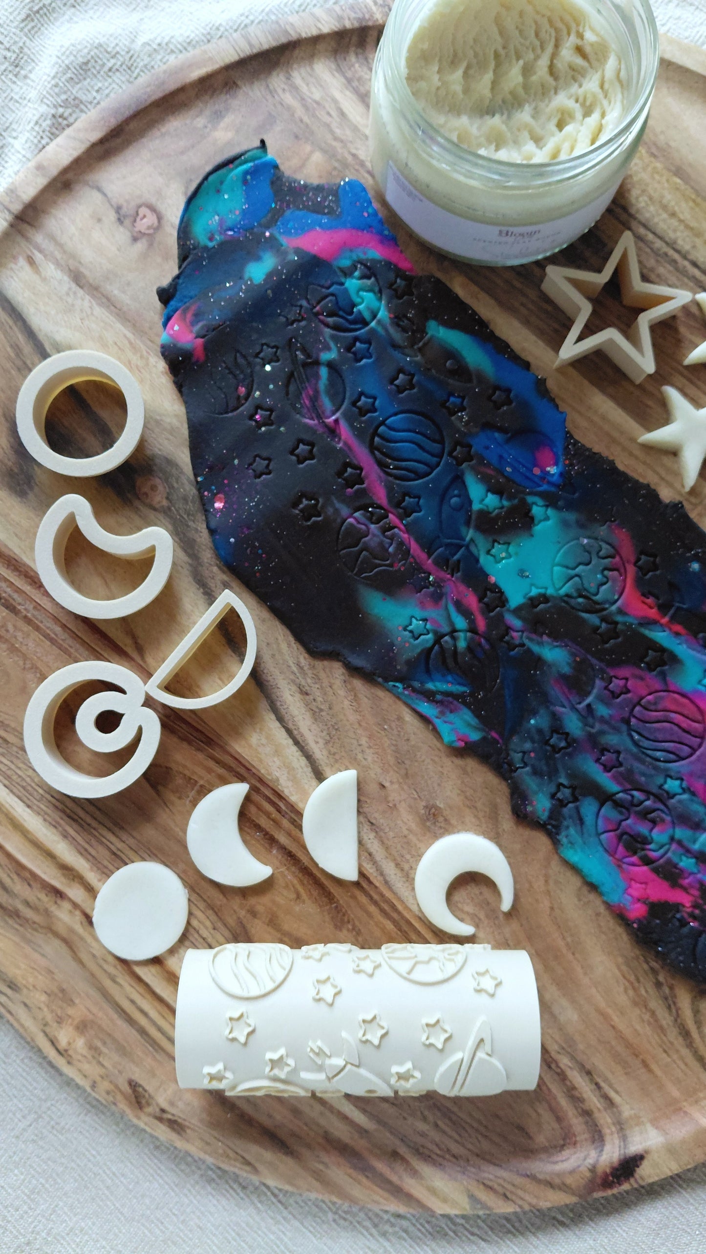 Out of this World Play Dough Cutters and Roller Bundle