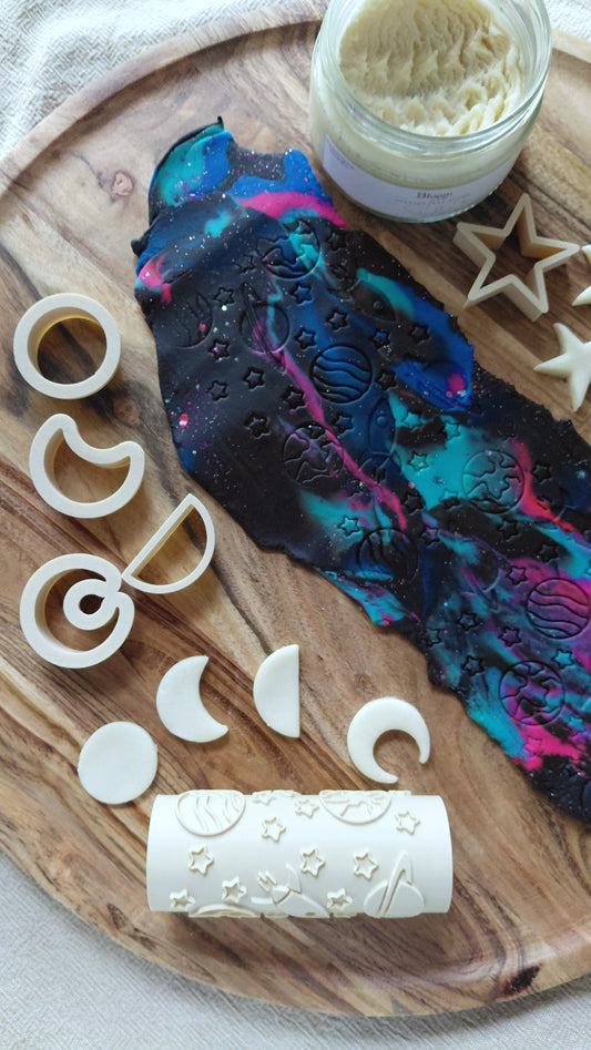 Out of this World Play Dough Cutters and Roller Bundle