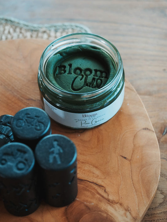 Pine Green Play Dough