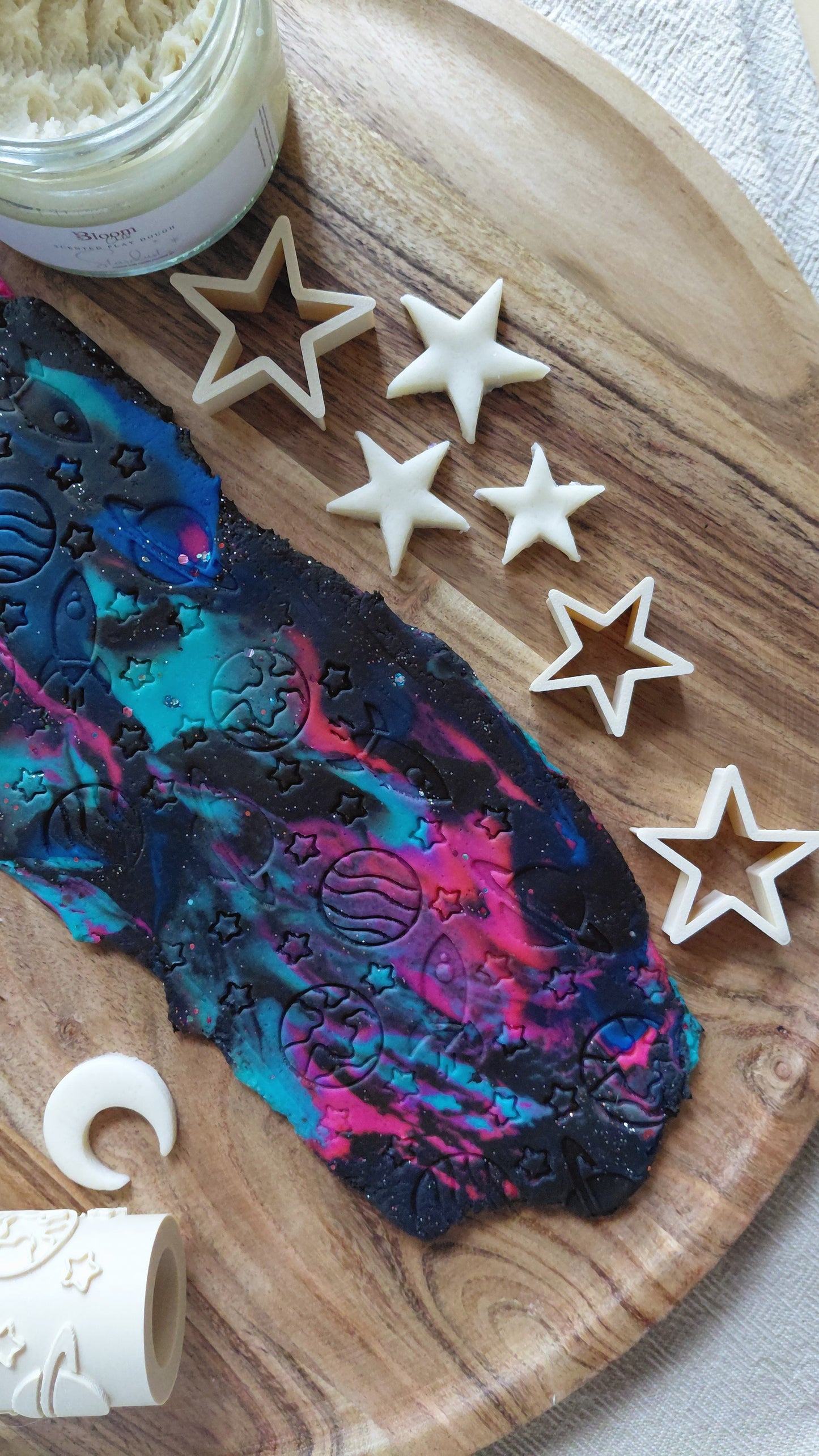 Out of this World Play Dough Cutters and Roller Bundle