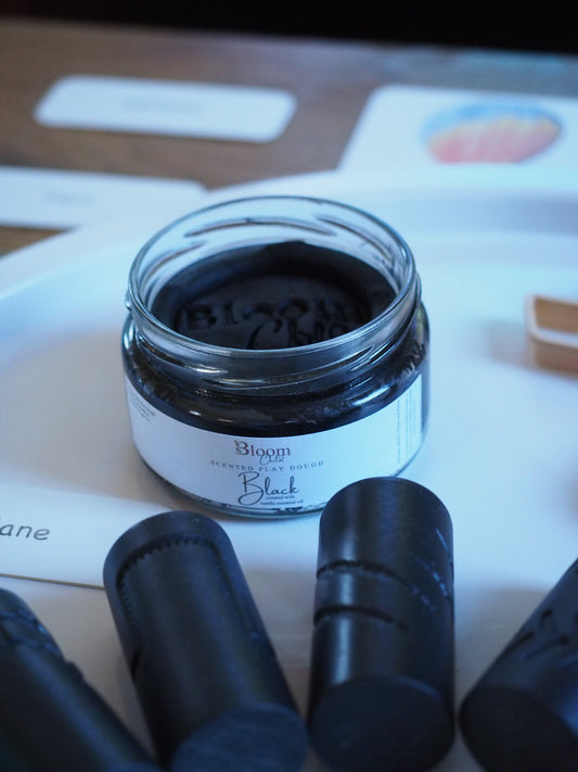 Black Play Dough