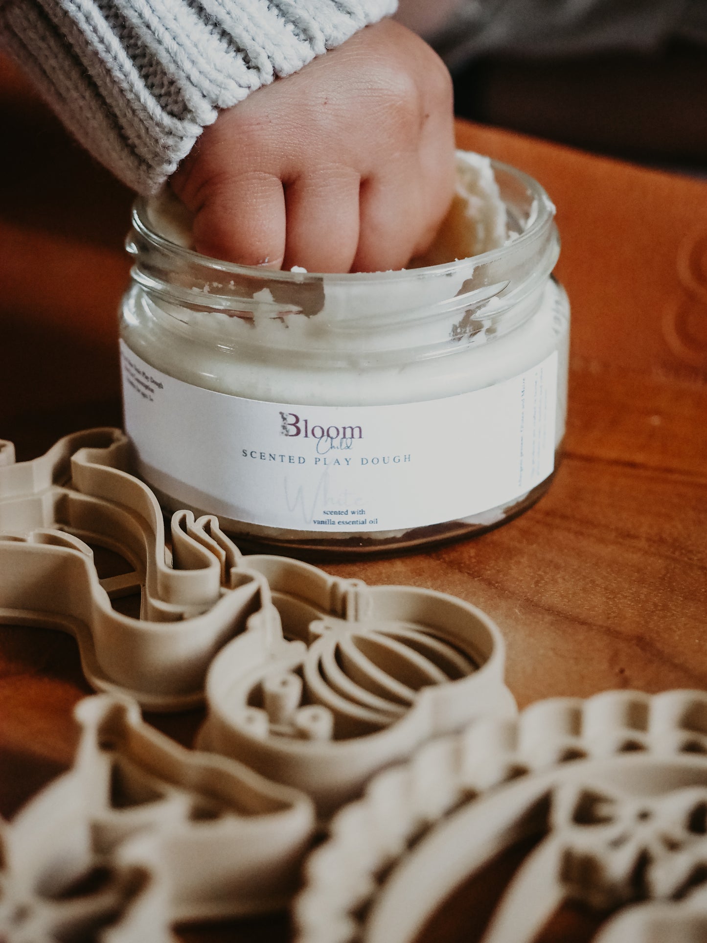 White Play Dough