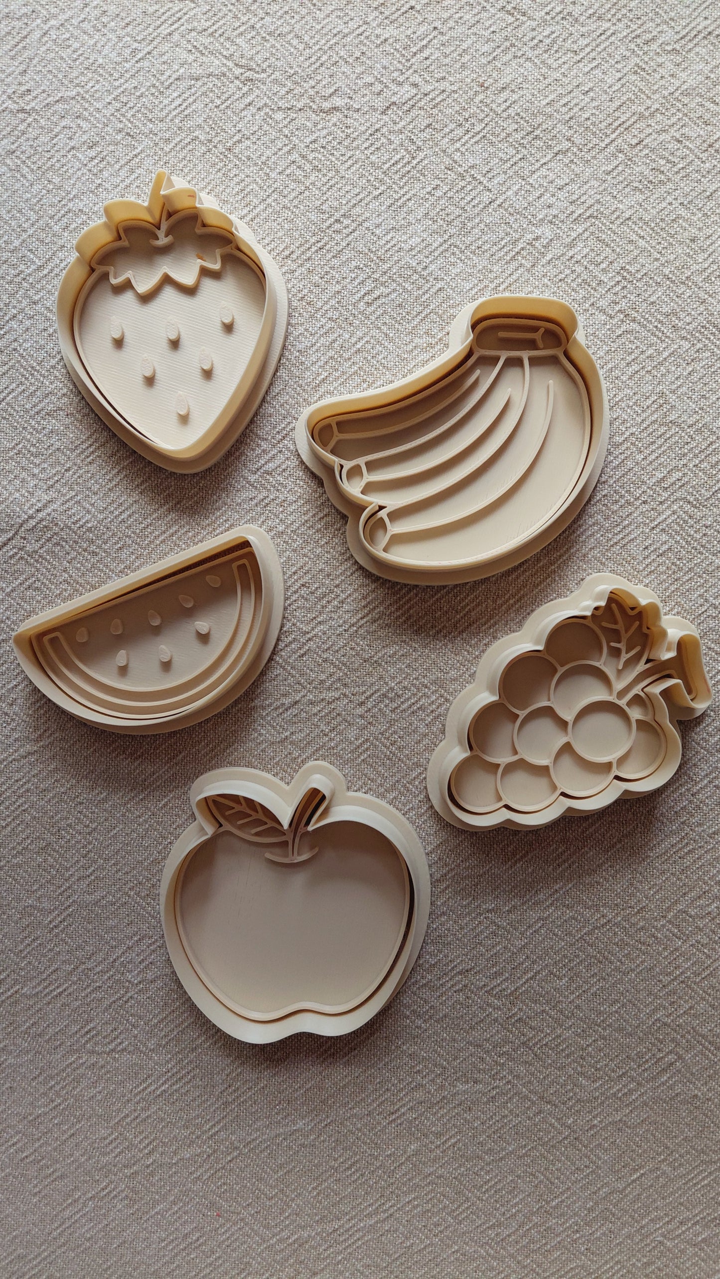 Fruit Salad Play Dough Cutter Bundle